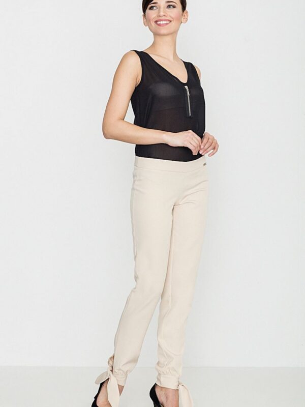 Spodnie Damskie Model K393 Beige - Lenitif