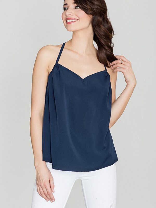 Bluzka Model K392 Navy - Lenitif