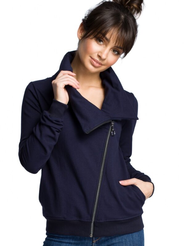 Bluza Damska Model B071 Navy - BeWear