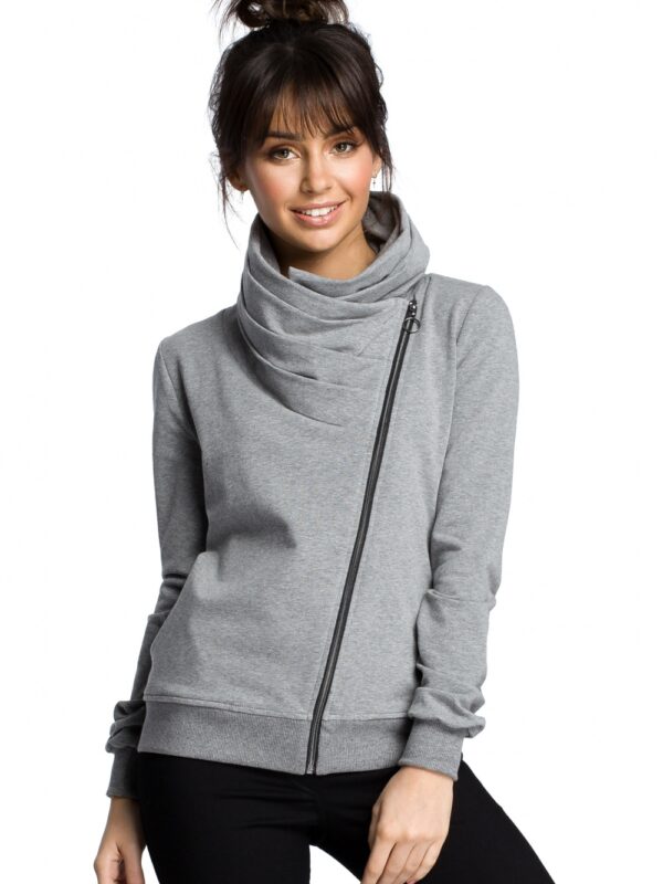 Bluza Damska Model B071 Grey - BeWear