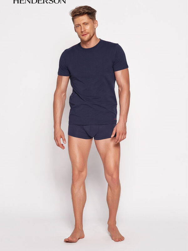 Koszulka Męska Model Bosco 18731 59X Navy - Henderson