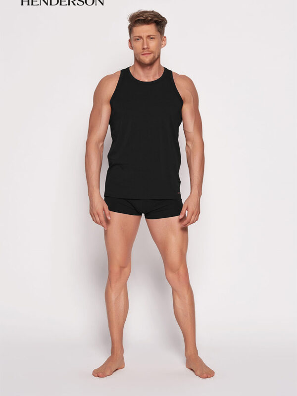 Koszulka Męska Model Bras 18732 99X Black - Henderson