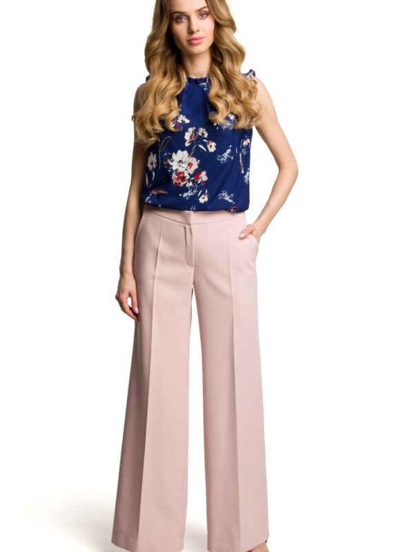 Spodnie Damskie Model MOE378 Powder Pink - Moe