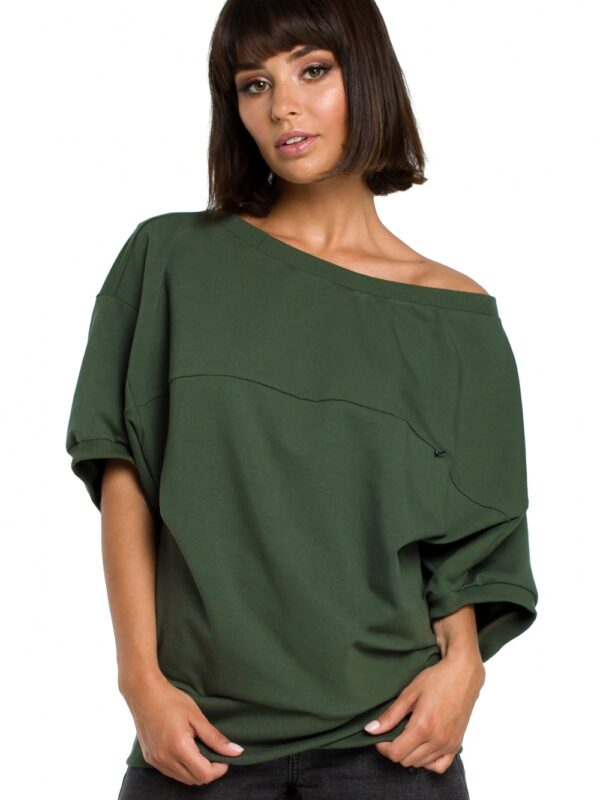 Bluza Damska Model B079 Green - BeWear