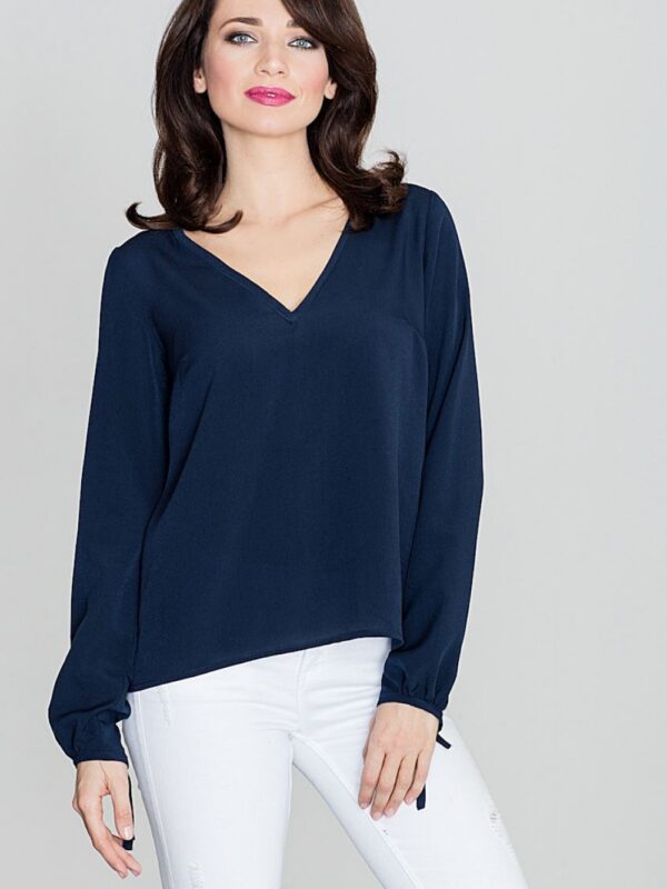Bluzka Model K385 Navy - Lenitif