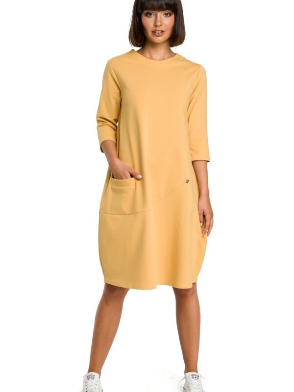Sukienka Model B083 Yellow - BeWear