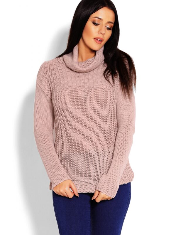 Golf Damski Model 70014 Latte - PeeKaBoo