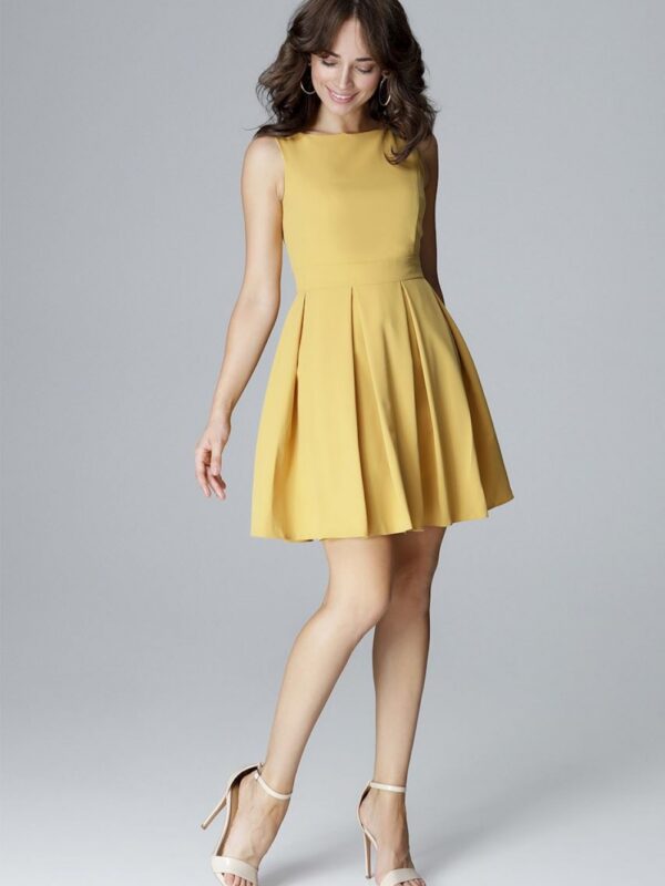 Sukienka Model L006 Yellow - Lenitif
