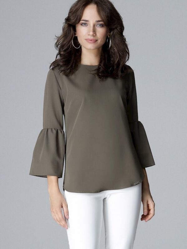 Bluzka Model L010 Olive - Lenitif