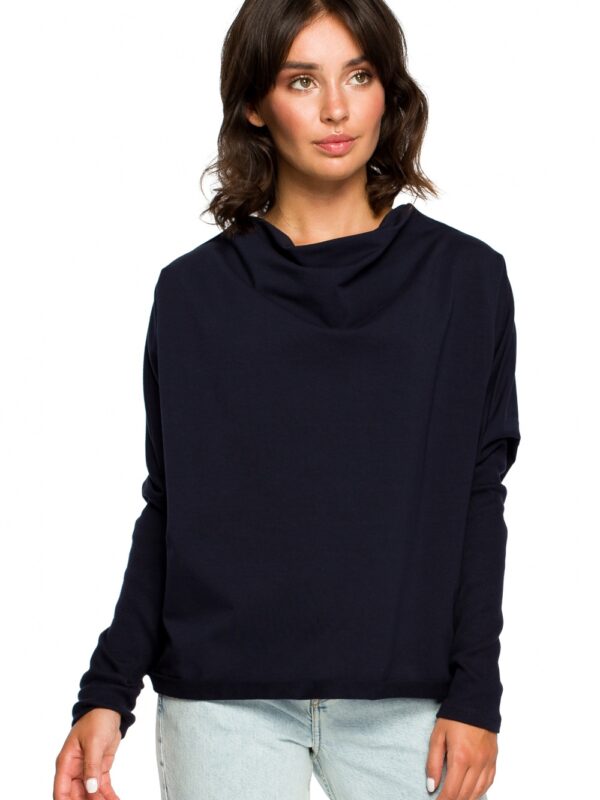Bluza Damska Model B094 Navy - BeWear