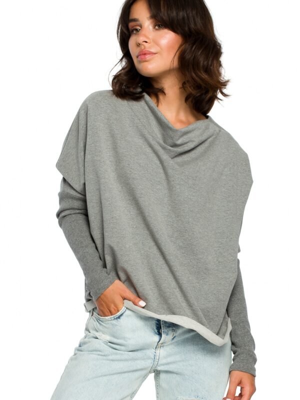 Bluza Damska Model B094 Grey - BeWear