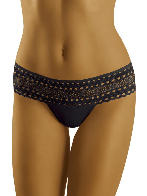 Stringi Szorto-stringi Model Eco-Fo Black - Wolbar