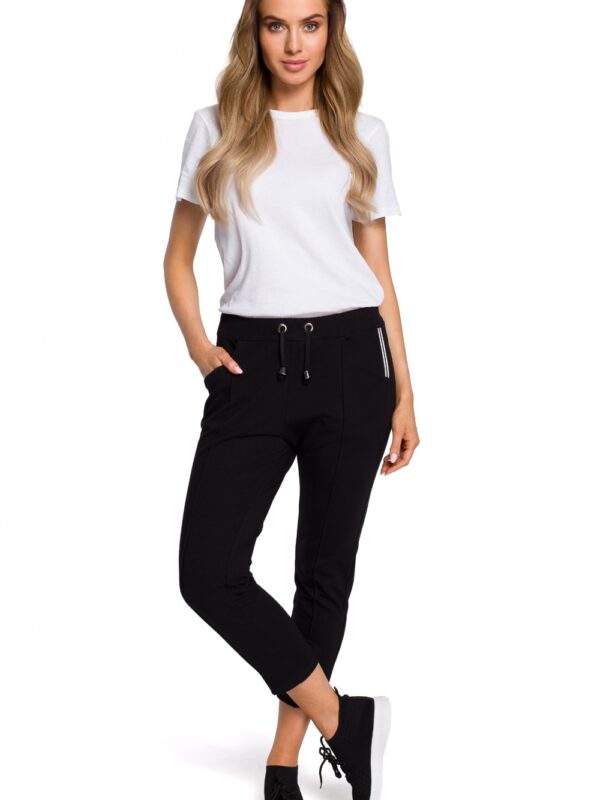 Spodnie Damskie Model MOE411 Black - Moe