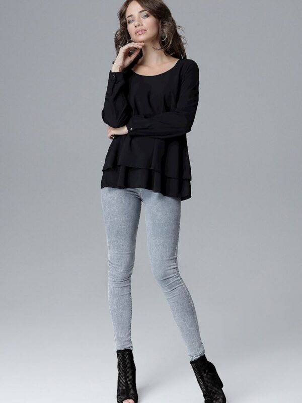 Bluzka Model L020 Black - Lenitif