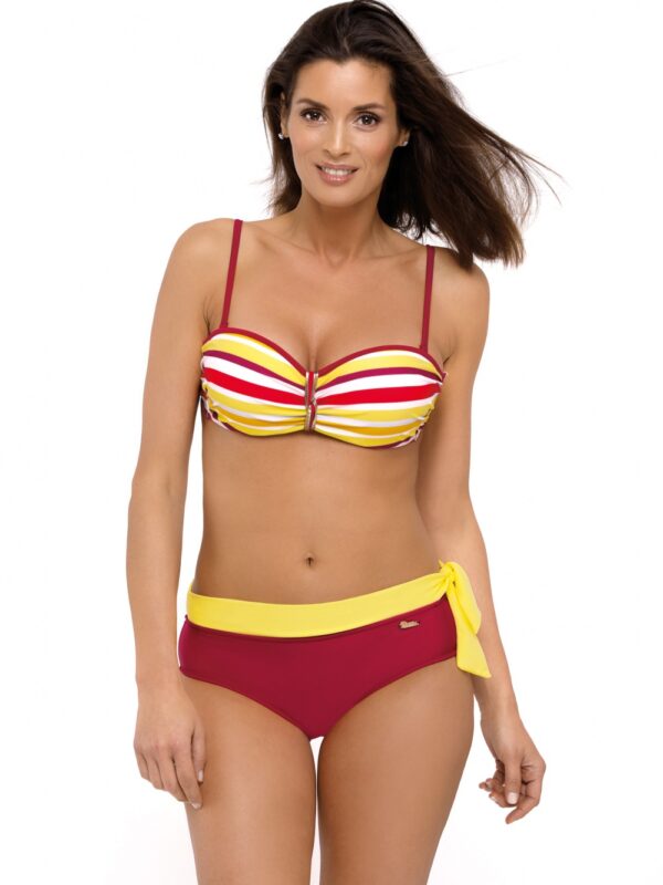 Kostium dwuczęściowy Kostium kąpielowy Model Adele Ribes-Tweety M-541 Red/Yellow - Marko