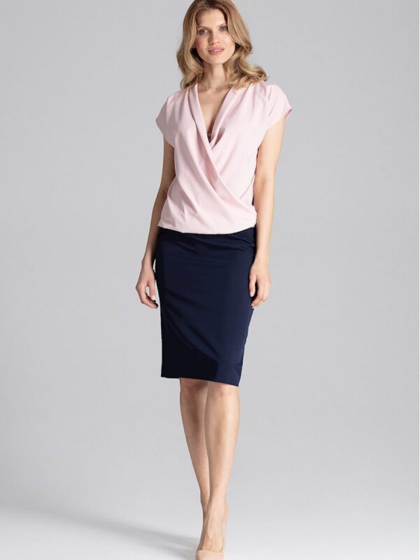 Bluzka Model M652 Pink - Figl