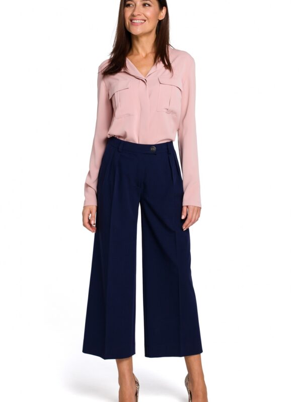 Spodnie Damskie Model S139 Navy - Stylove