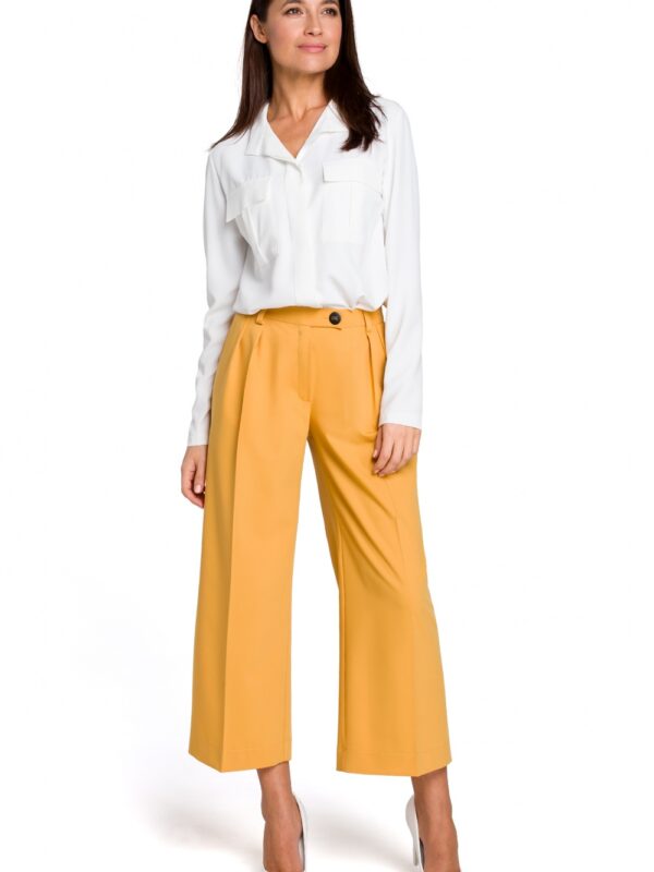 Spodnie Damskie Model S139 Yellow - Stylove