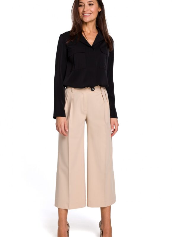 Spodnie Damskie Model S139 Beige - Stylove