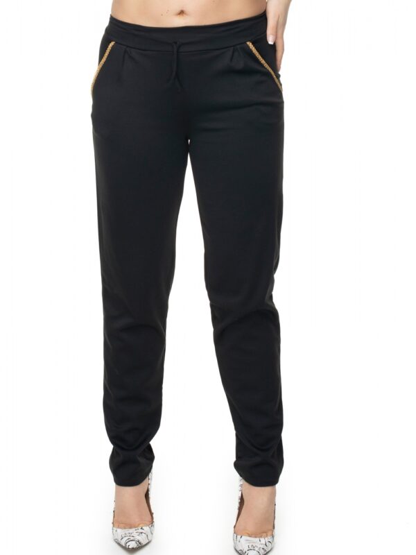 Spodnie Damskie Model 0101 Black - PeeKaBoo