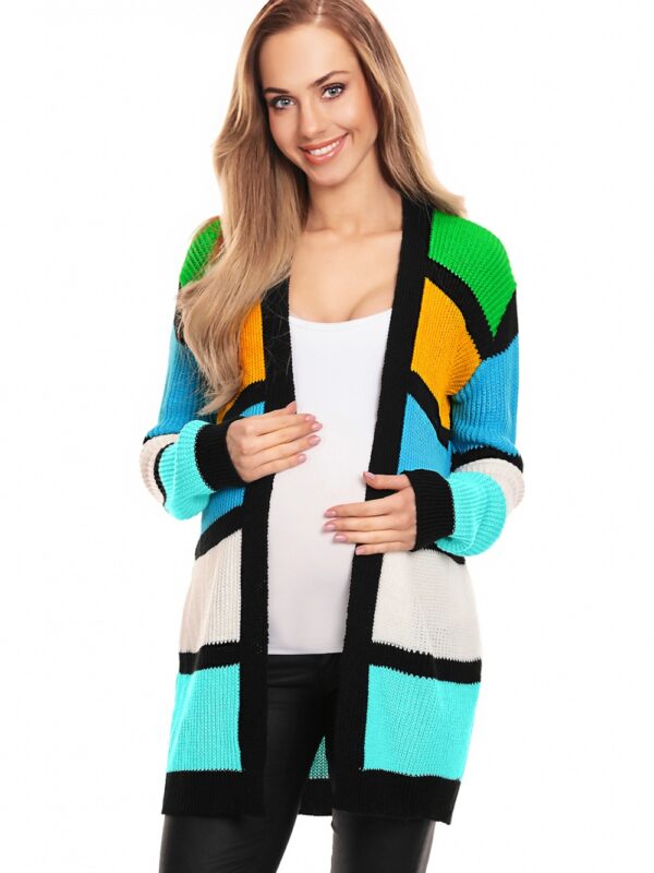 Sweter Kardigan Model 40021 Green - PeeKaBoo