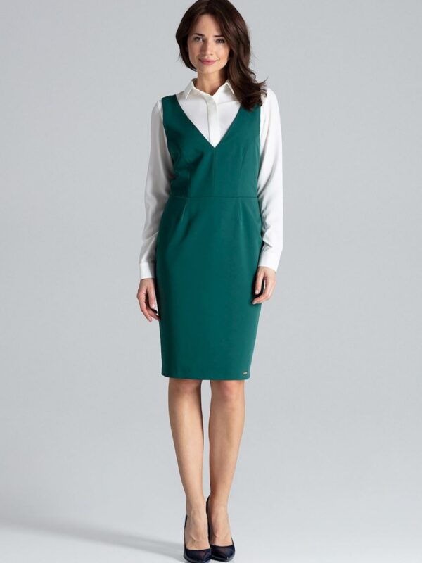 Sukienka Model L039 Green - Lenitif