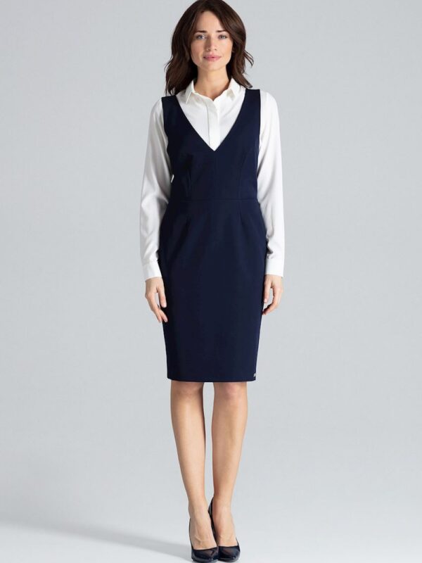 Sukienka Model L039 Navy - Lenitif