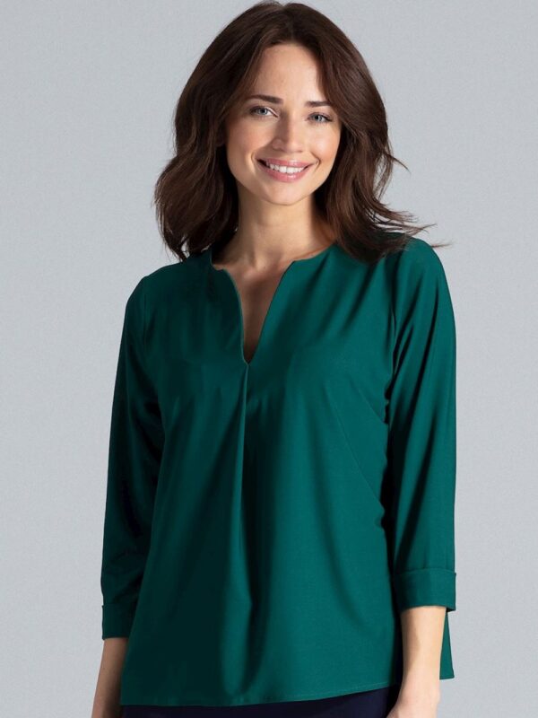 Bluzka Model L035 Green - Lenitif