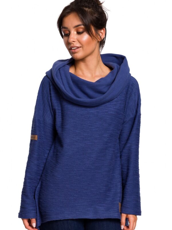 Bluza Damska Model B131 Indygo - BeWear