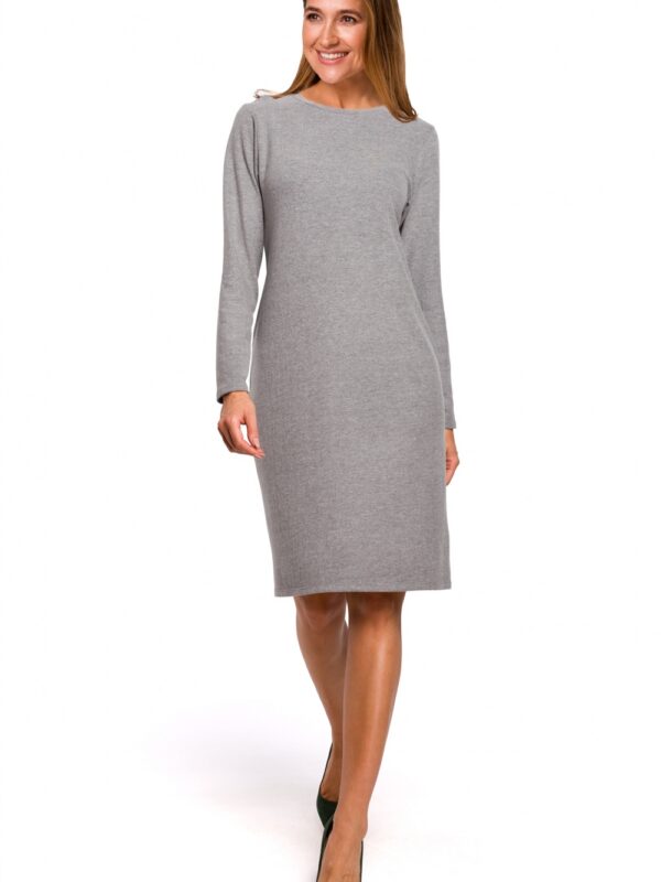 Sukienka Model S178 Grey - Stylove