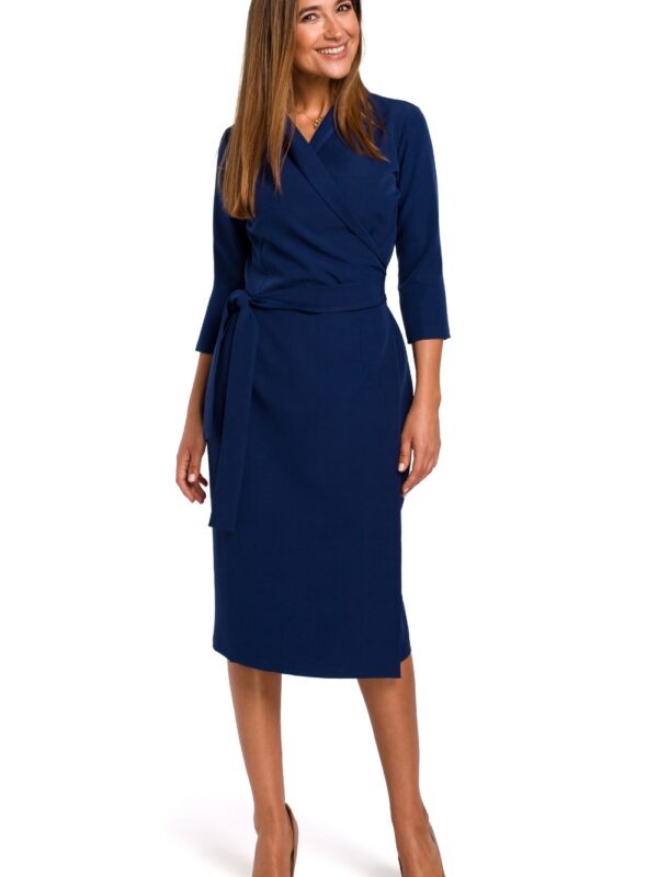 Sukienka Model S175 Navy - Stylove