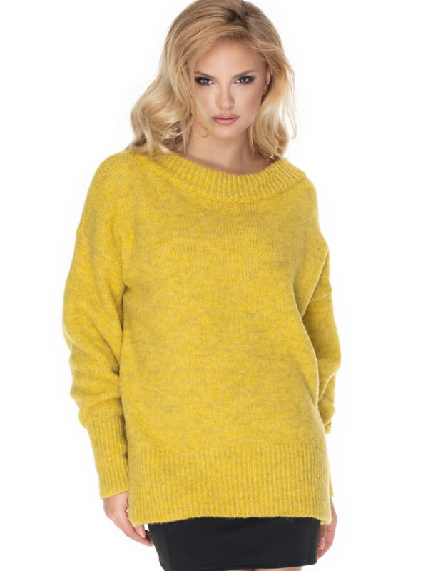 Sweter Damski Model 30064 Yellow - PeeKaBoo