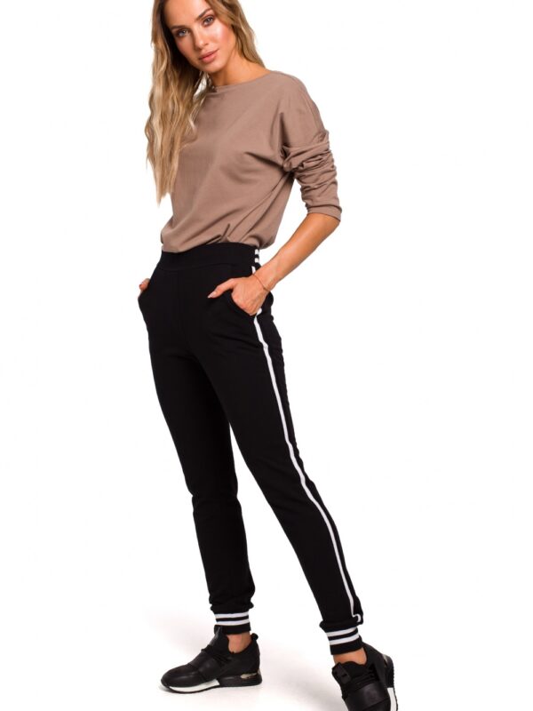 Spodnie Damskie Model MOE460 Black - Moe