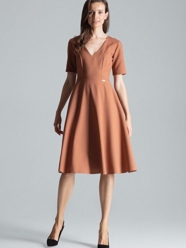 Sukienka Model M673 Brown - Figl