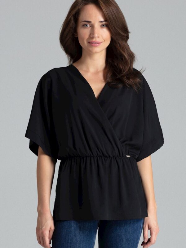 Bluzka Model L063 Black - Lenitif