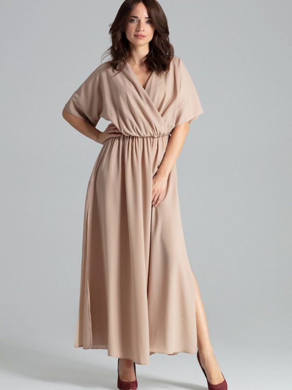 Sukienka Model L055 Beige - Lenitif