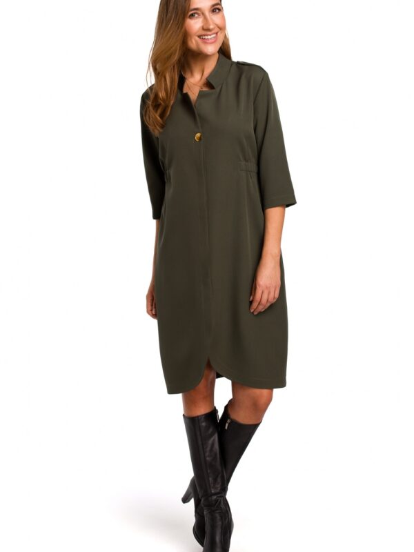 Sukienka Model S189 Khaki - Stylove