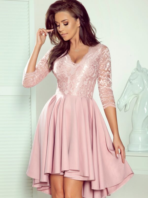 Sukienka Model Nicolle 210-11 Powder Pink - Numoco