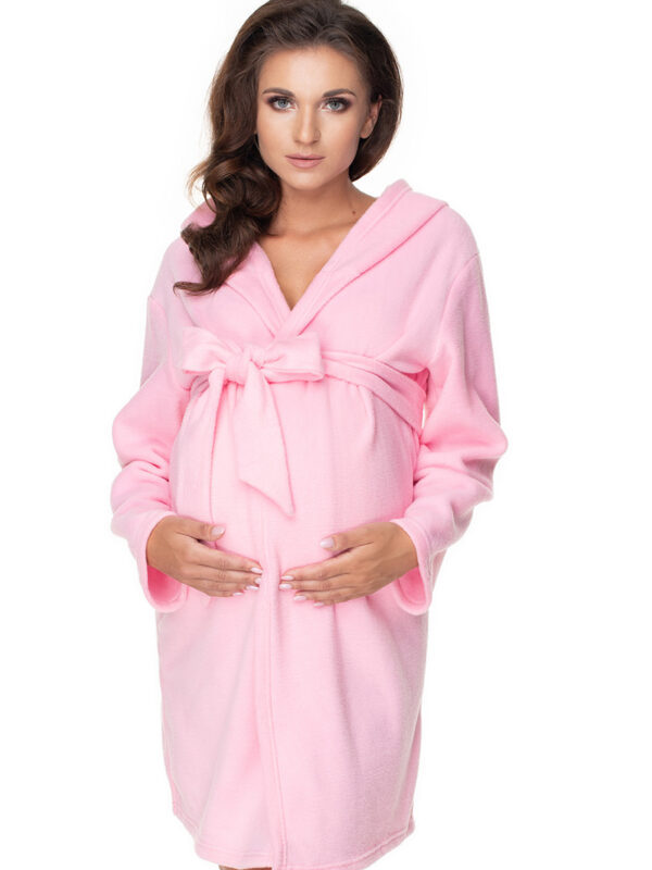 Szlafrok Damski Model 0148 Light Pink - PeeKaBoo