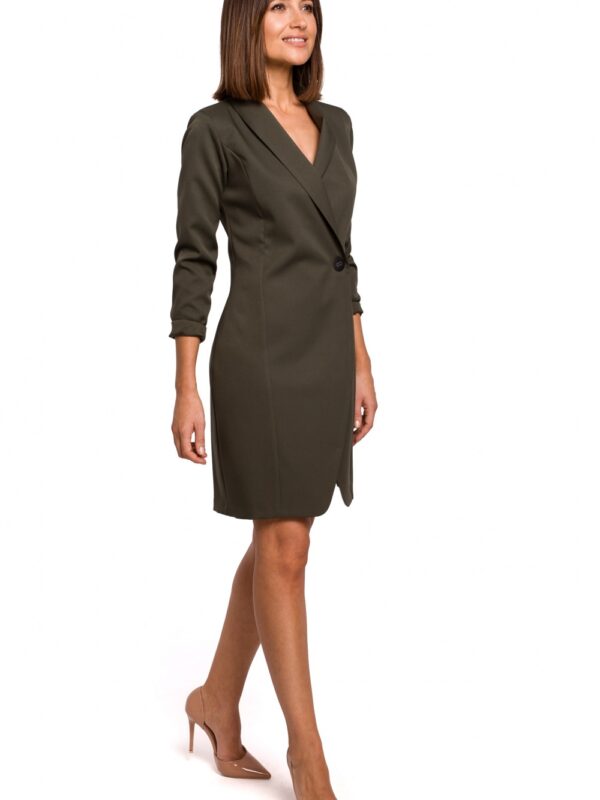 Sukienka Model S217 Khaki - Stylove