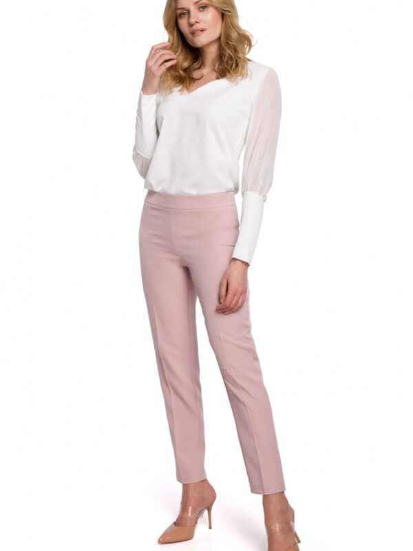 Spodnie Damskie Model K055 Dirty Pink - Makover