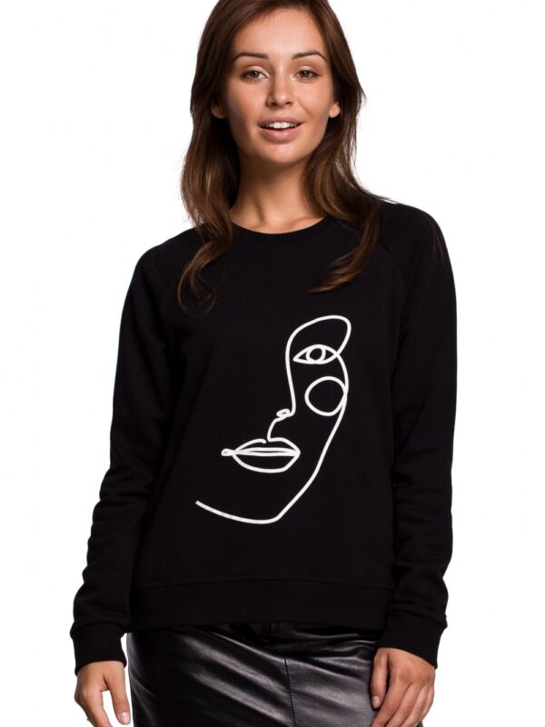 Bluza Damska Model B167 Black - BeWear