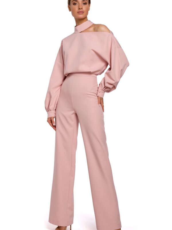 Kombinezon Damski Model MOE528 Powder Pink - Moe