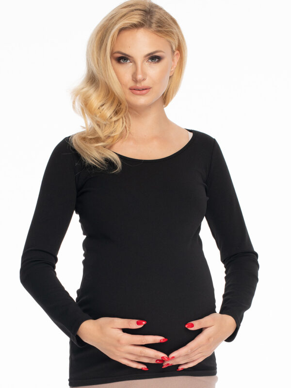 Bluzka Model 1708 Black - PeeKaBoo