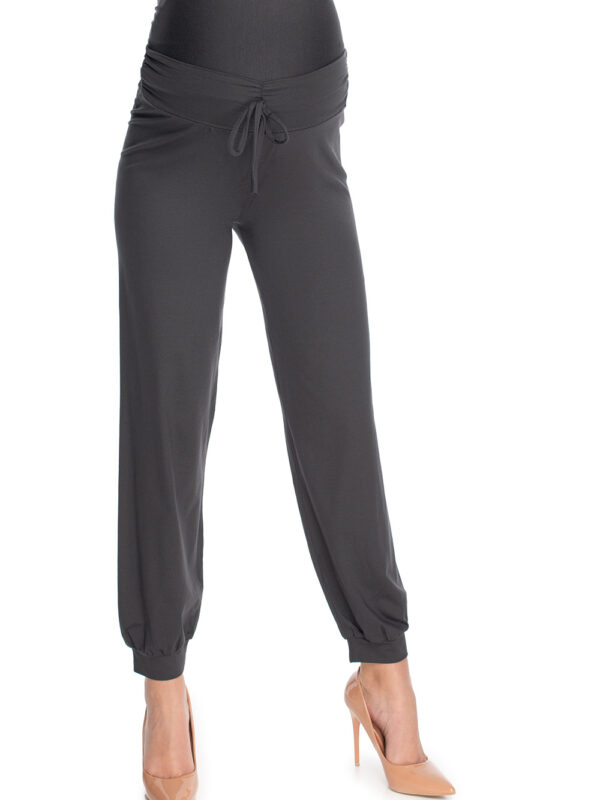 Spodnie Ciążowe Model 0176 Grafit - PeeKaBoo