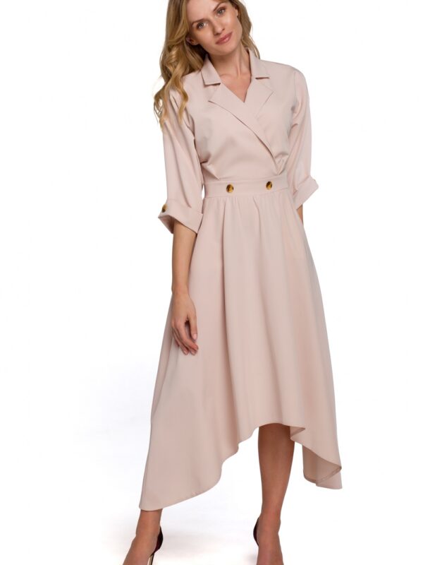 Sukienka Model K086 Beige - Makover