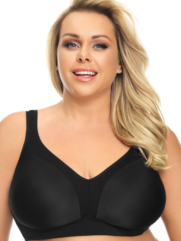 Biustonosz Soft Model Anya K422 Black - Gorsenia Lingerie