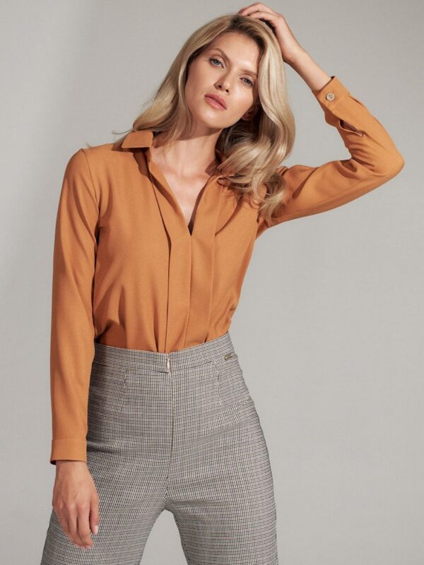 Bluzka Model M732 Brown - Figl