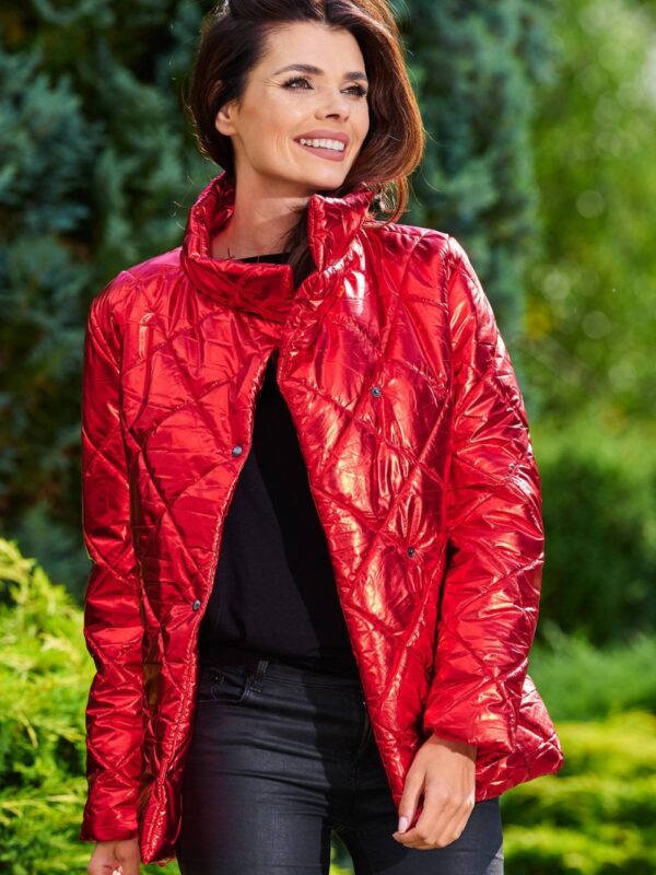 Kurtka Damska Model A384 Pikówka Red - awama