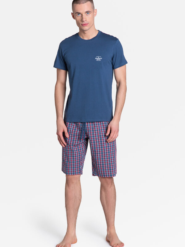 Piżama Męska Model Zeroth 38364-59X Navy - Henderson
